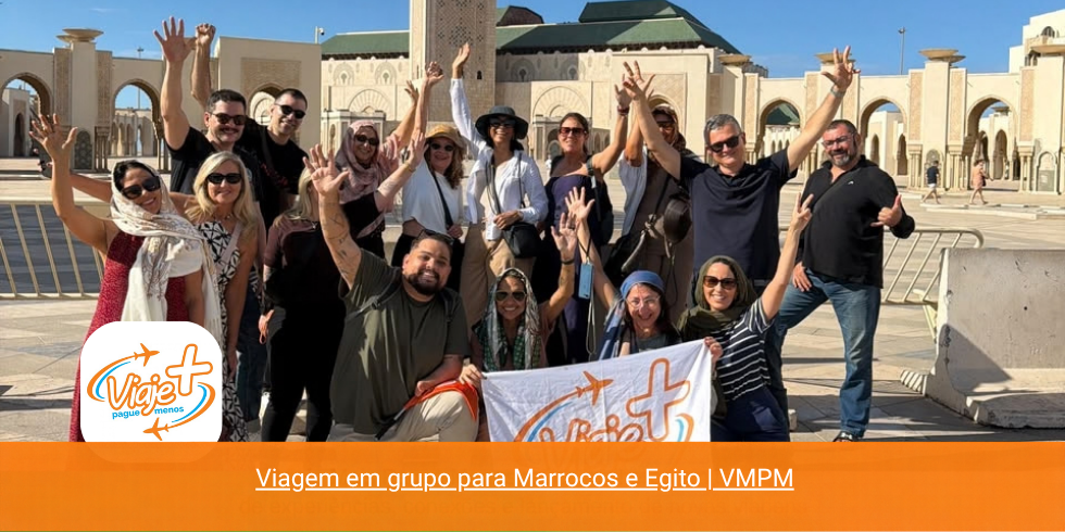 Viagem em grupo para Marrocos e Egito